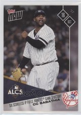 2017 Topps Now Topps Online Exclusive ALCS /754 CC Sabathia #772 HOF 0x1