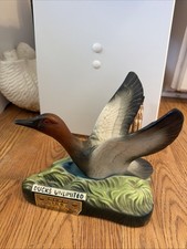 JIM BEAM Canvasback Ducks Unlimited Decanter 1979