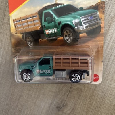 2026 Matchbox- Ford F-350 Stake Bed Truck 63/125 GREEN MBOX MOVING