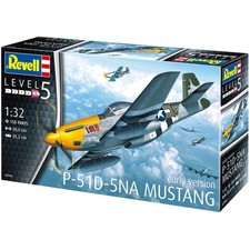Revell P-51D-5NA Mustang Early Version 1:32 Scale Model Kit 03944 WWII Fighter