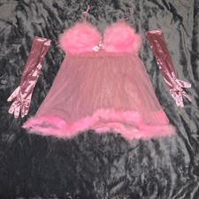 No-brand Women's Pink Fancy-dress