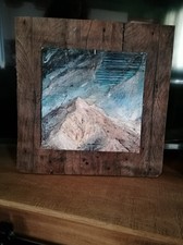 Quadro  completamente artigianale 38x38 cm - tecniche miste moderne 