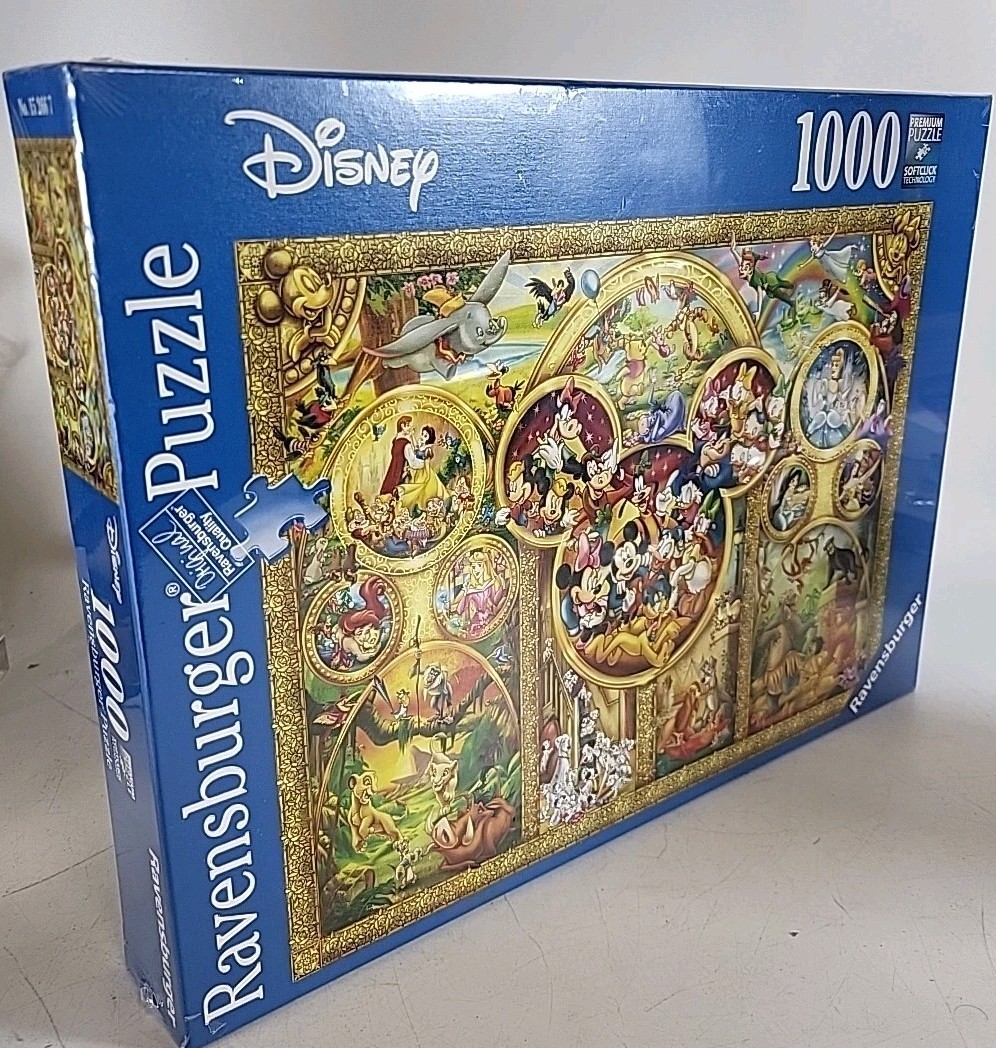 Disney Best Themes 1000 Piece Jigsaw Puzzle Ravensburger Sealed 2006