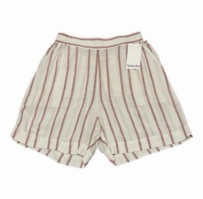 New Splendid Amarosa Linen BlendShorts Size Small