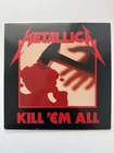 Metallica – Kill ’Em All LP MRI 069 MEGAFORCE 1st Press Silver Label 1983 VG+