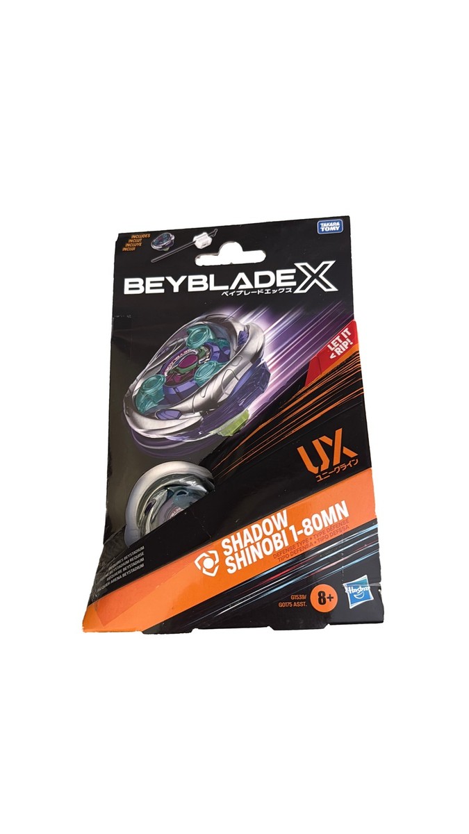 Beyblade X Shadow Shinobi 1-80MN UX Starter Hasbro | eBay