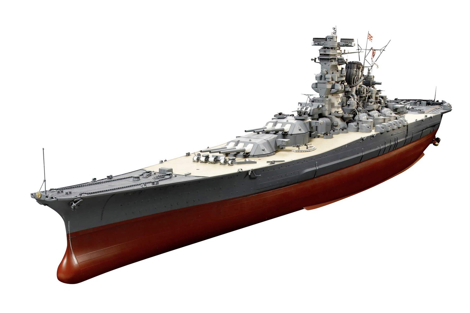 1/350 Serie de Barcos Nº25 Acorazado Marina de Japón Yamato Plástico Modelo 78025