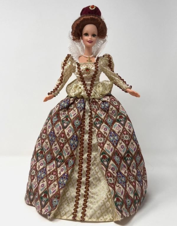 1994 Barbie Elizabethan Queen "Great Eras Collection" De-boxed