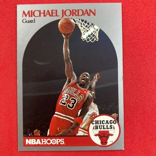 New ListingMichael Jordan 1990-91 NBA Hoops Card #65 Chicago Bulls