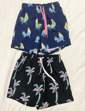 Chubbies Swim Trunks Men s Size Small - Rooster and Palm Tree