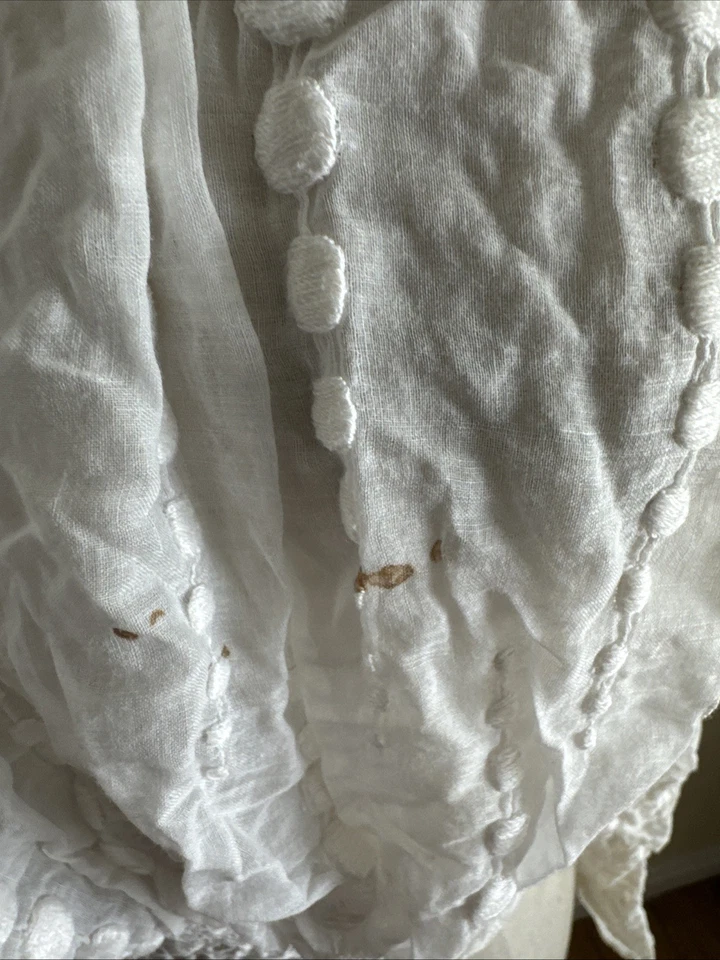 Vintage Antique Edwardian Embroidered Bodice - Image 3 of 4