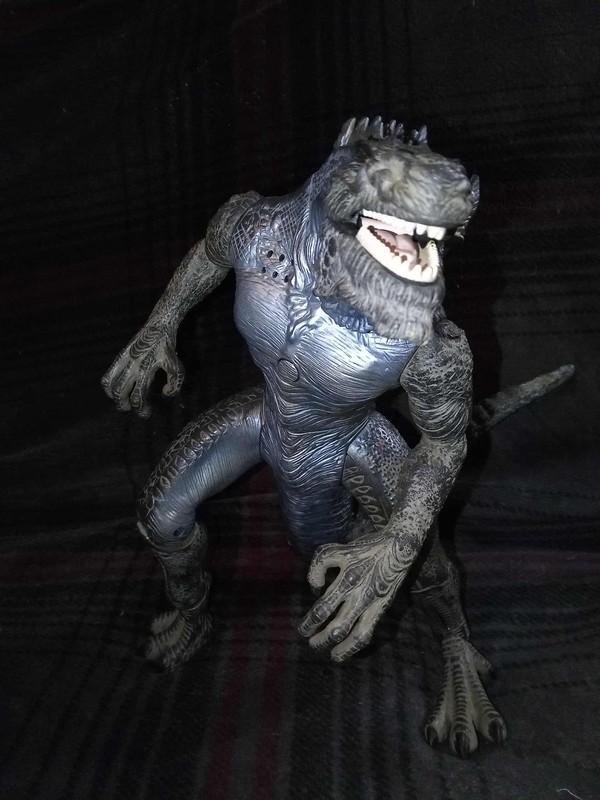 trendmasters godzilla toys 1998 13" apx  standing 
