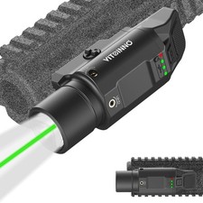 1500 Lumens Green Laser Light Combo is Compatible with Picatinny Rail for Rif...