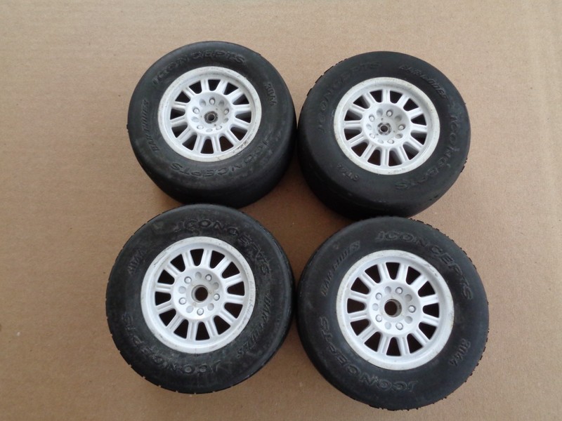 JConcepts RULUX 3317 3318 Associated SC10 Pin & Bearing F/R Wheels Bar Codes