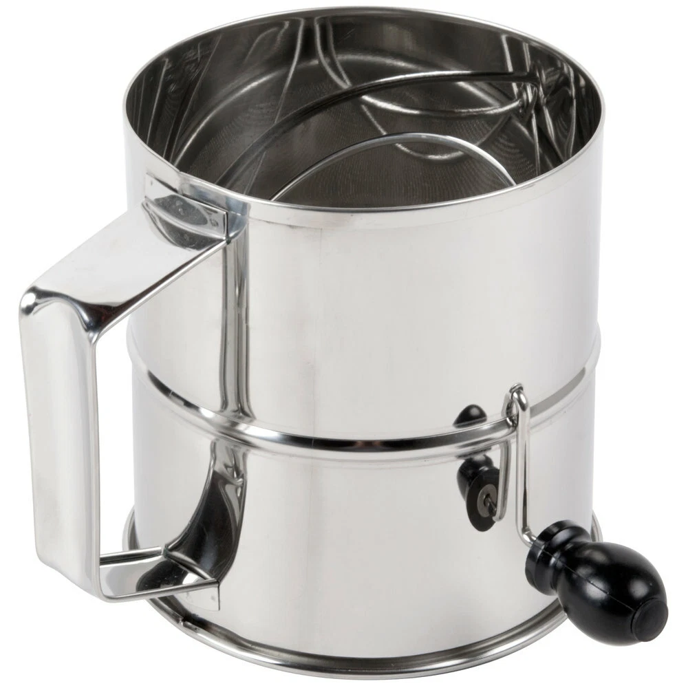 Westmark Powdered Sugar Sifter – Stainless Steel, Tight Lid | For Dusting Desserts & Keeping Sugar Fresh