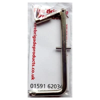 Fire Brigade Products Standard Drop Key - Fire Brigade FB Drop Key Nickel Steel
