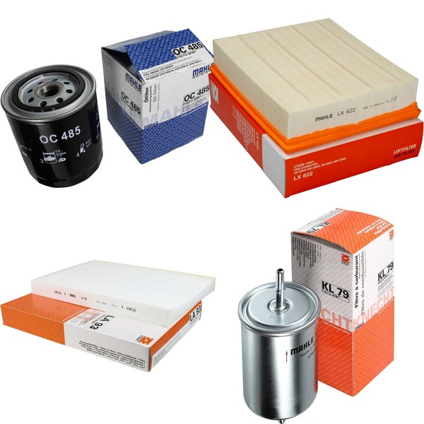 Mahle Kraftstofffilter KL 79 Innenraum LA 93 Luftfilter LX 448 ÖLfilter OC 485-image