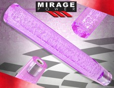 Purple 300mm 12 Bubble Crystal Style Mt Shift Knob Shifter For Subaru Vw Scion