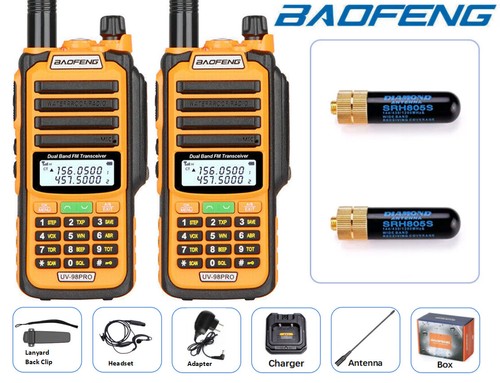 1/2Pcs Baofeng UV98 Pro V/UHF Walkie Talkie Dual-Band Ham Handheld Two-way Radio - Zdjęcie 33 z 62