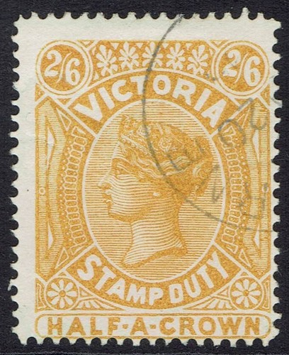 VICTORIA 1884 QV 2/6 WMK V/CROWN SG TYPE W33 USED/CTO