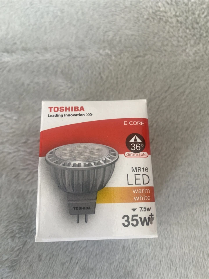 Toshiba 7.5w MR16 LED Lamps - Image 4 of 4