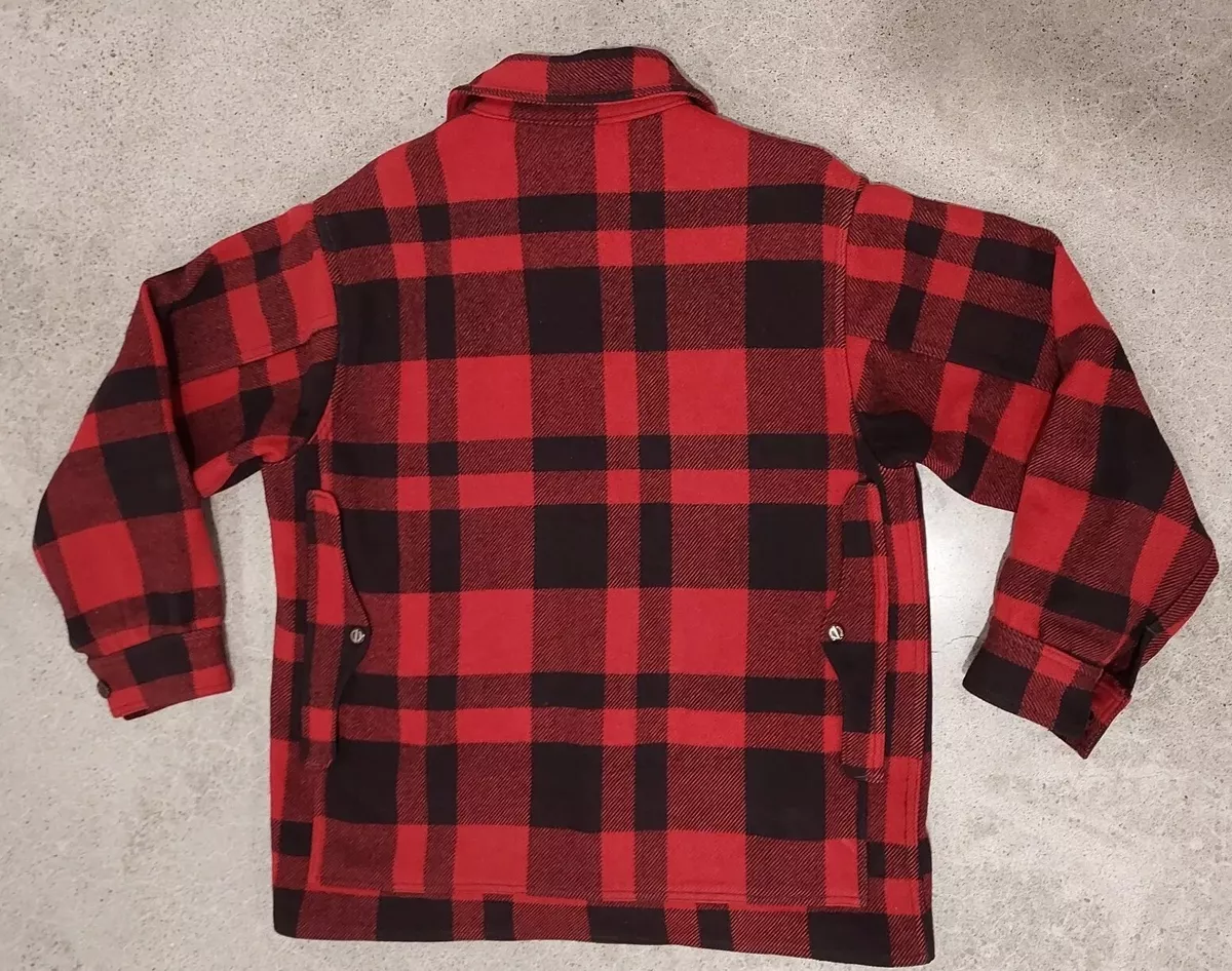 Genuine Filson Mackinaw 1940s 1950s Wool Cruiser Union Made