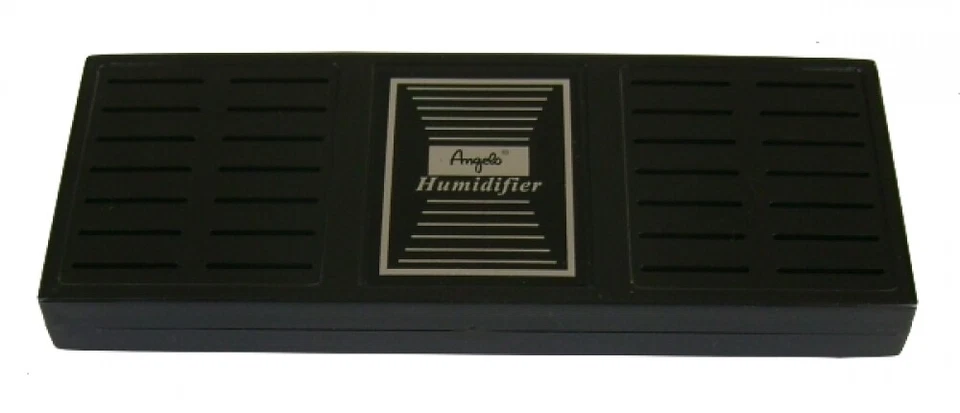 Humidor Angelo Humidorschrank schwarz ca 130 Zigarren 2 Angelo Polymerbefeuchter - Bild 4 von 4