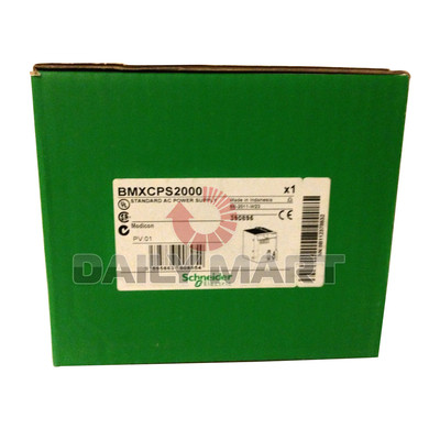 Schneider Modicon Programmable Logic Controller BMXCPS2000 STANDARD POWER SUPPLY