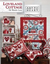 Loveland Cottage on Wander Lane Quilt Pattern (February - Block 2 ) by Nancy Hal