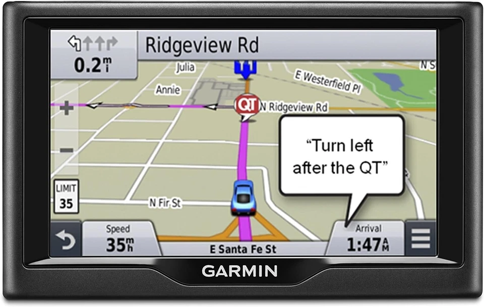 Garmin Nuvi 57 GPS Navigator System 5" with Spoken Turn-By-Turn Directions™ - Image 4 of 4