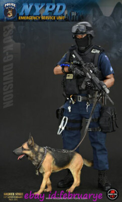 Perfect Soldierstory 1/6 SS101 NYPD ESU “K-9 DIVISION” Action