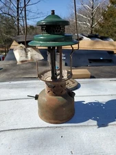 Vintage Big Hat Coleman Lantern For Parts