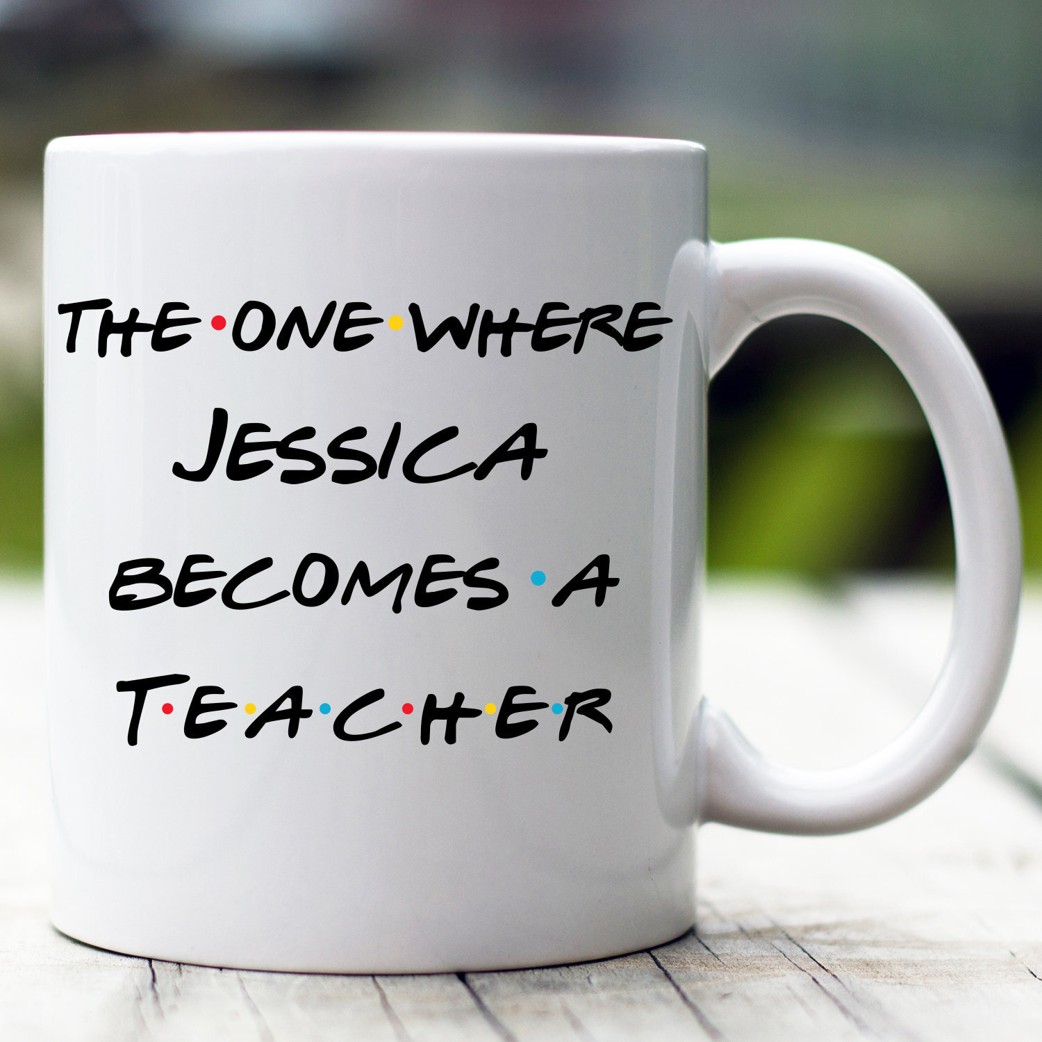 Personalized Teacher Graduation Mug Teacher Promotion Gift Graduation Gift For
