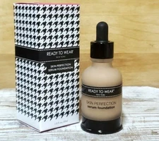 Ready To Wear Skin Perfection Serum Foundation ~ Medium / Tan ~ full size NIB