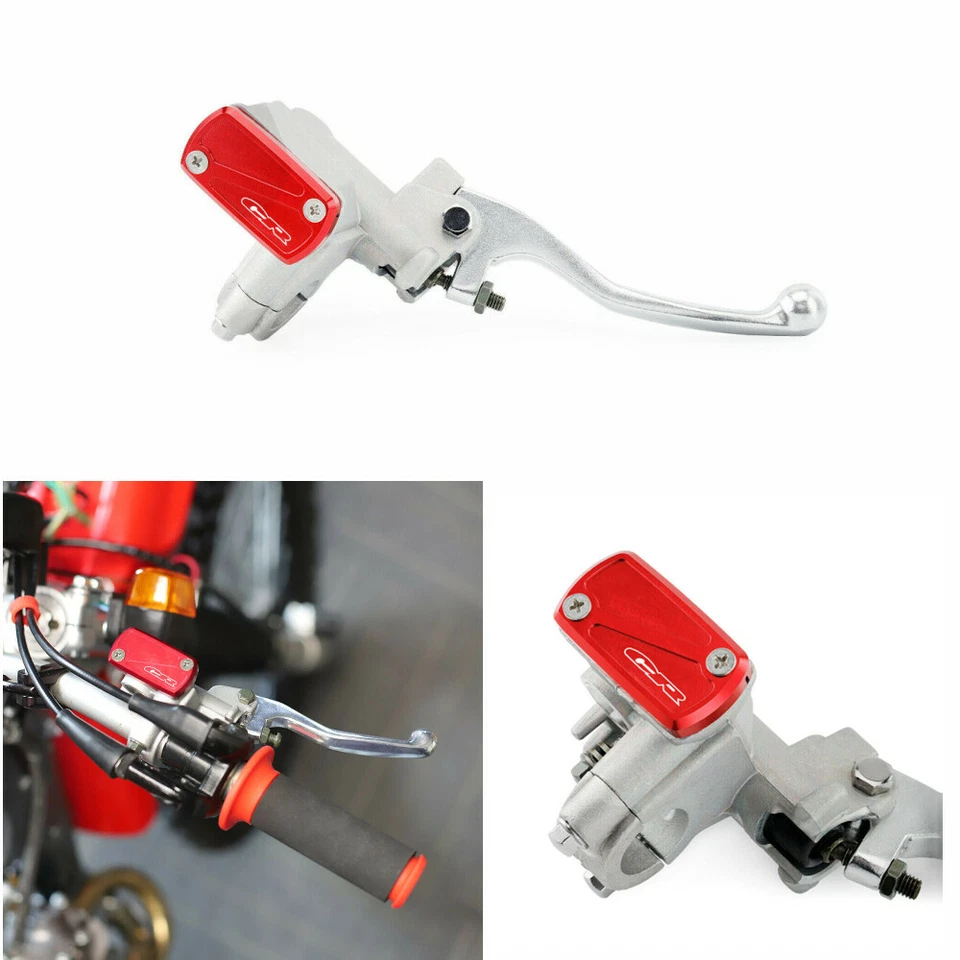 Front Brake Master Cylinder Lever Pump For HONDA CR80R 85R CR125R CR250R CR500R — 第 2/4 张图片