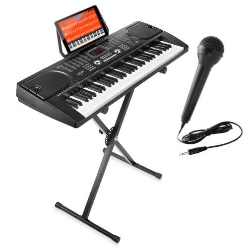 61-Key Digital Music Piano Keyboard - Portable Electronic Musical Instrument - Photo 1/7