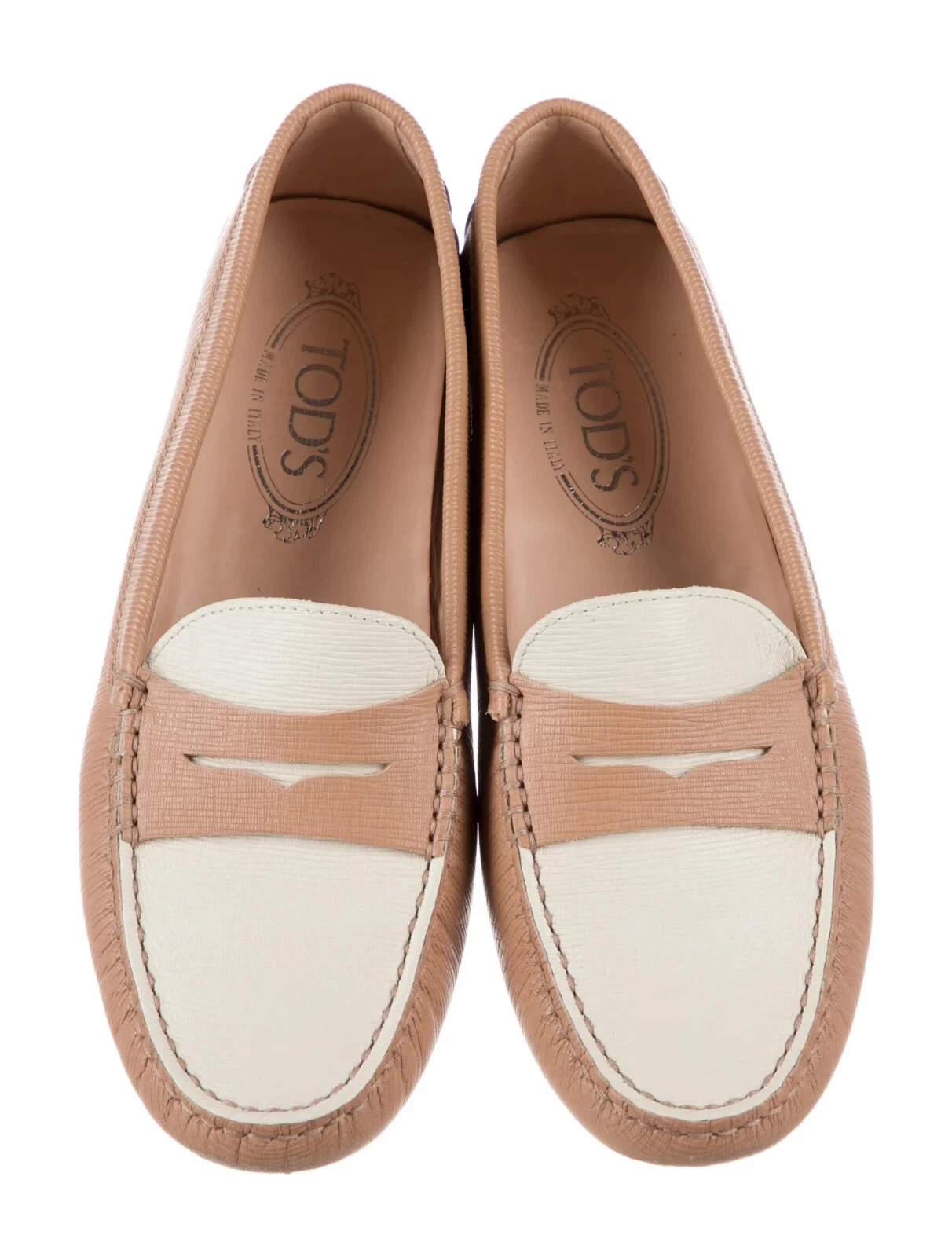 TOD’S [Tod's] Mocassino accento foro chiave da donna in pelle taglia 7 5 