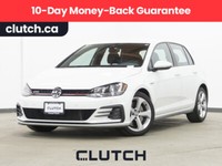 2018 Volkswagen Golf GTI w/ Carplay, Android Auto, Sport Suspension