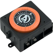 Hot Tub Basics | Spa Timer Panel Mount SPST 230V 15A 24hr PB914N