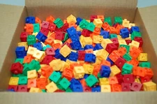 5 Pounds Bulk ETA hand2mind PopCubes, 5 Colors #5810HMLG Teaching Manipulative