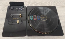 DJ Hero Renegade Turntable Controller For PS2 PS3 NO DONGLE Tested Works READ