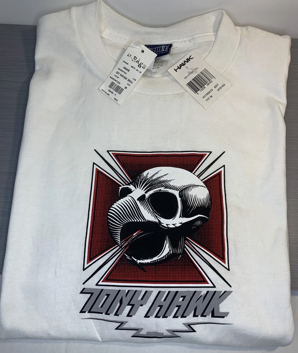 Tony Hawk Vintage T-shirt, Birdhouse Skull Design | eBay
