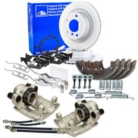 ATE Bremsscheiben 300Mm BeläGe Bremsen Rep-Satz Hinten FüR BMW E90-E93 E81-E88
