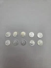 New Listing10 Grams Fine Silver Round Lot .999 Assorted Fractional Buffalo Indian Head VIP