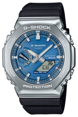 Casio G-Shock G-Steel 2100-Series Bluetooth - Blue Vapour GBM-2100A-2BER Watch