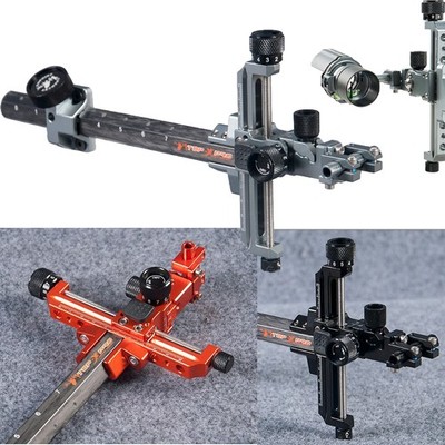 Compoundbogen Visier Carbon Bogenvisier 9'' Jagdvisier 8X 4X Bogenschießen RH LH