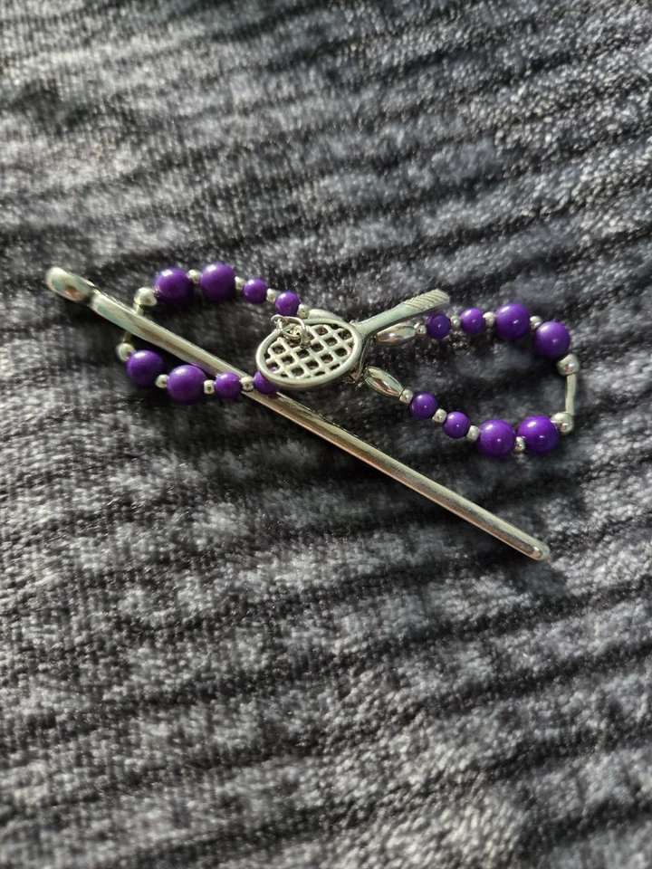 Tenis pequeño Lilla Rose Flexi púrpura Foto 3 de 3