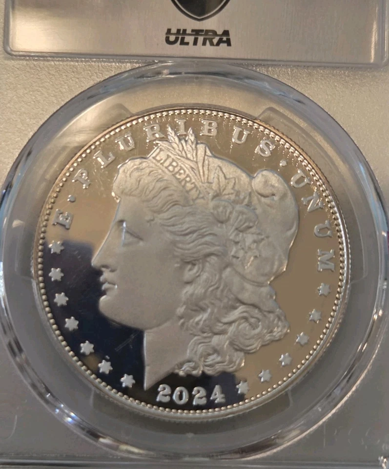 2024-S Proof Silver Morgan Dollar PR-70 DCAM PCGS (Ultra Morgan Label) - Image 2 of 3