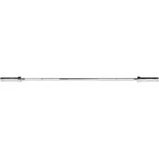 York Barbell 32114 International Hard Chrome Bar - 6 ft.