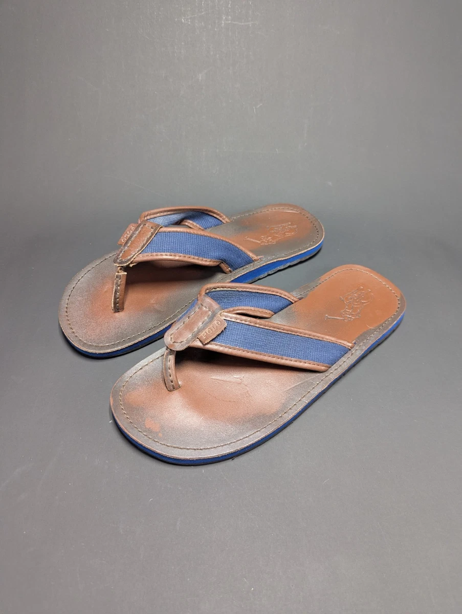 Polo Ralph Lauren Men's Flip Flop Brown Sandals for sale | eBay